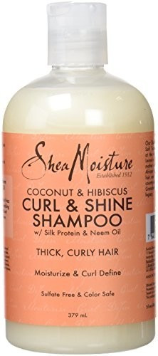 shea moisture coconut and hibiscus curl & shine conditoner 13oz