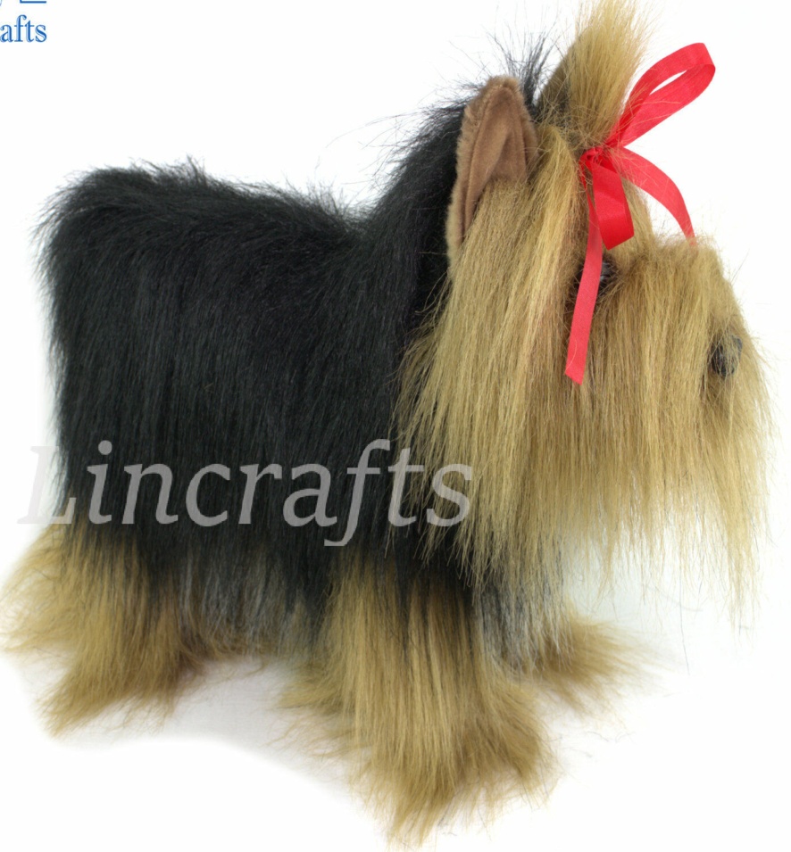 Hansa Yorkshire Terrier 5909 Plush Soft Toy Sold by Lincrafts UK Est. 1993