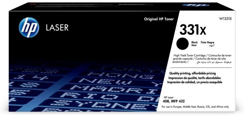 Original HP 331X High Capacity Black Toner Cartridge