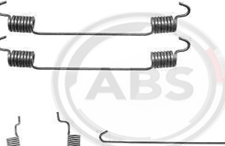 Original A.B.S. Brake Shoe Accessory Kit 0799Q for Mazda
