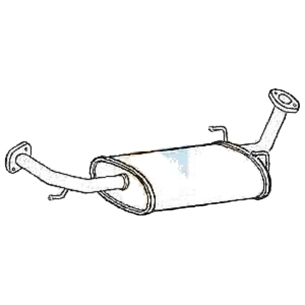 Klarius KA41A Exhaust Centre Box Sorento 2.5 02-06