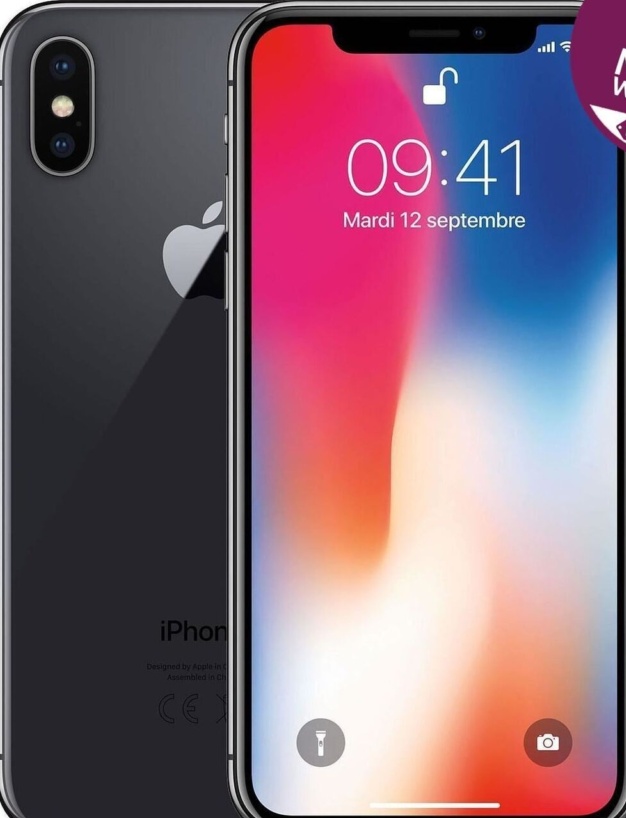 Apple iPhone X 64GB Unlocked Space Grey Refurbished Excellent Condition