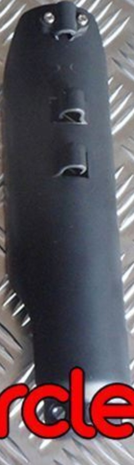 ROUND SP BLACK PIT BIKE FRONT FORK LEG GUARDS / SLIDERS 140cc 160cc PITBIKE