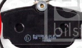 Fits FEBI HAMULCE 16412 HAM PADS. REAR WITH SENSOR   ⭐UK Stock⭐