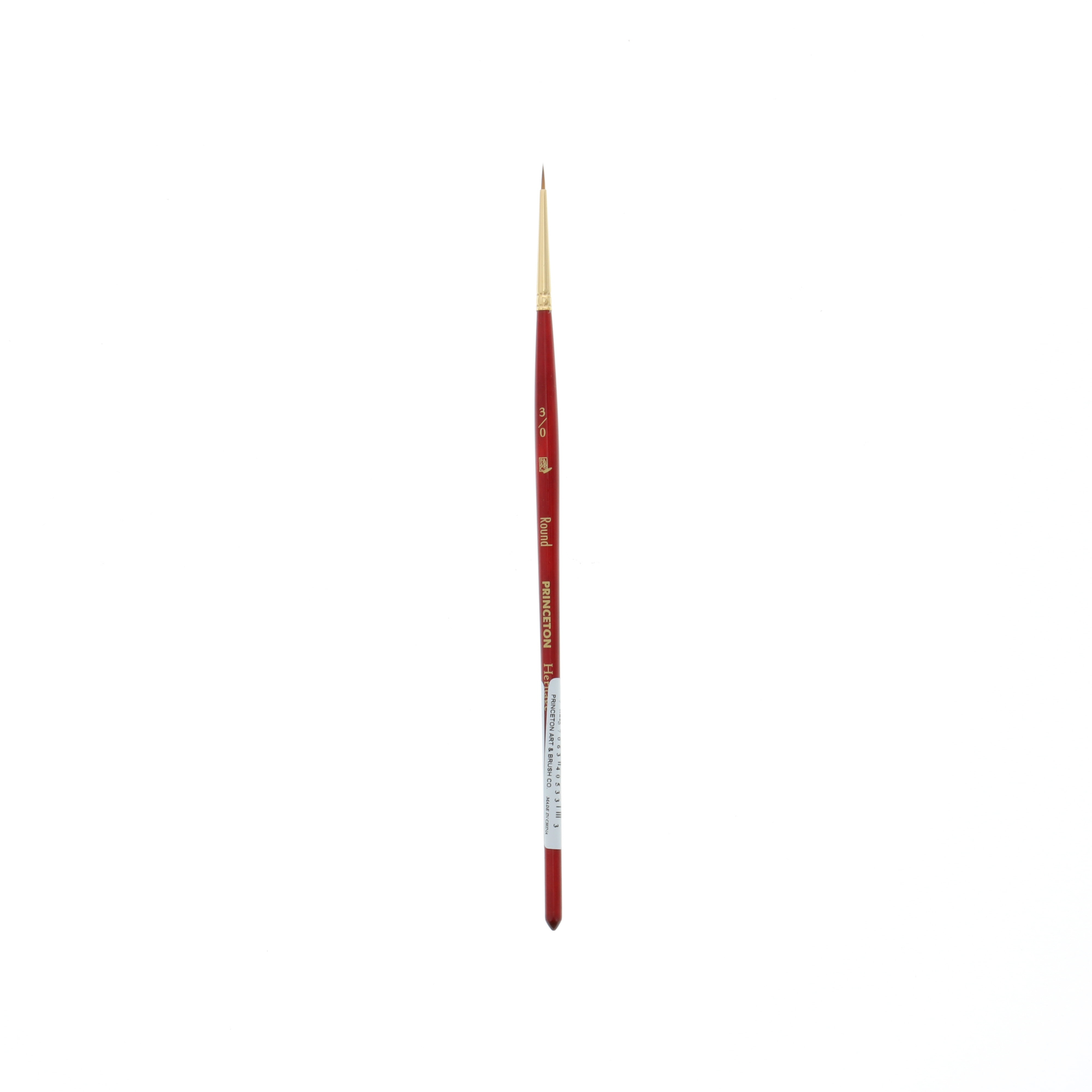 Princeton : Heritage : Synthetic Sable : Series 4050 : Size 3/0 : Round