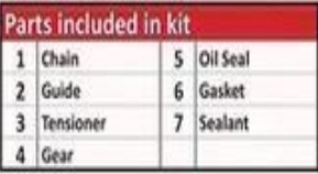 FAI AutoParts TCK33 Timing Chain Kit for LEXUS,TOYOTA