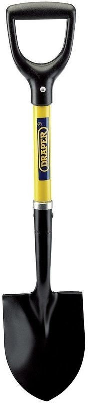 Draper 57569 Round Point Mini Builders Shovel with Fibreglass Shaft