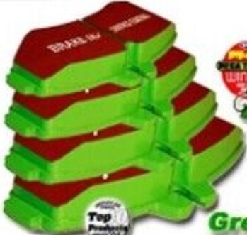 EBC GreenStuff Rear Brake Pads for Audi TT Mk 1 Quattro 8N 1.8 Turbo 237 DP2680