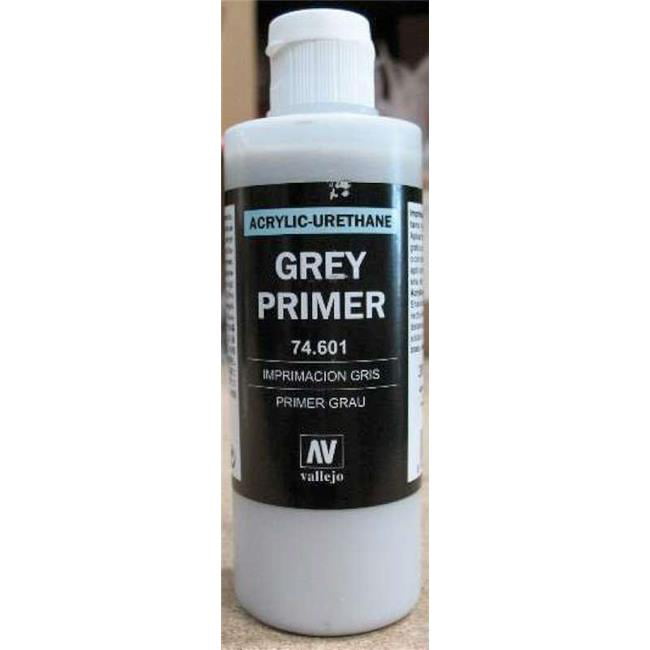 Vallejo 74601 200ml Acrylic Polyurethane - Primer Grey - Image 4