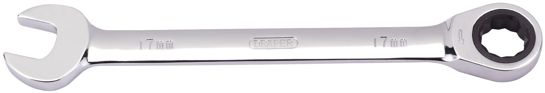 Draper Hi Torq Ratchet Combination Spanner 17mm - Image 2