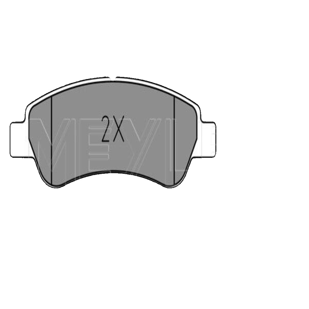 Brake pads Rear Axle 025 220 4119 MEYLE for FIAT PEUGEOT CITROËN OPEL