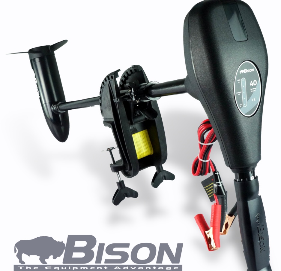 BISON 40'/lb ELECTRIC OUTBOARD TROLLING MOTOR