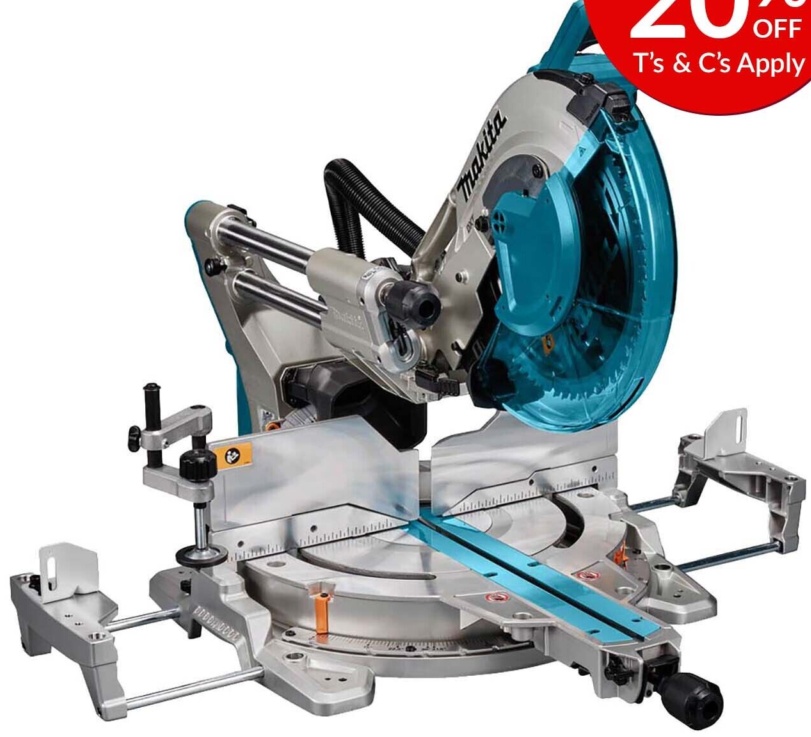 MAKITA LS1219 110v Slide mitre saw 305mm