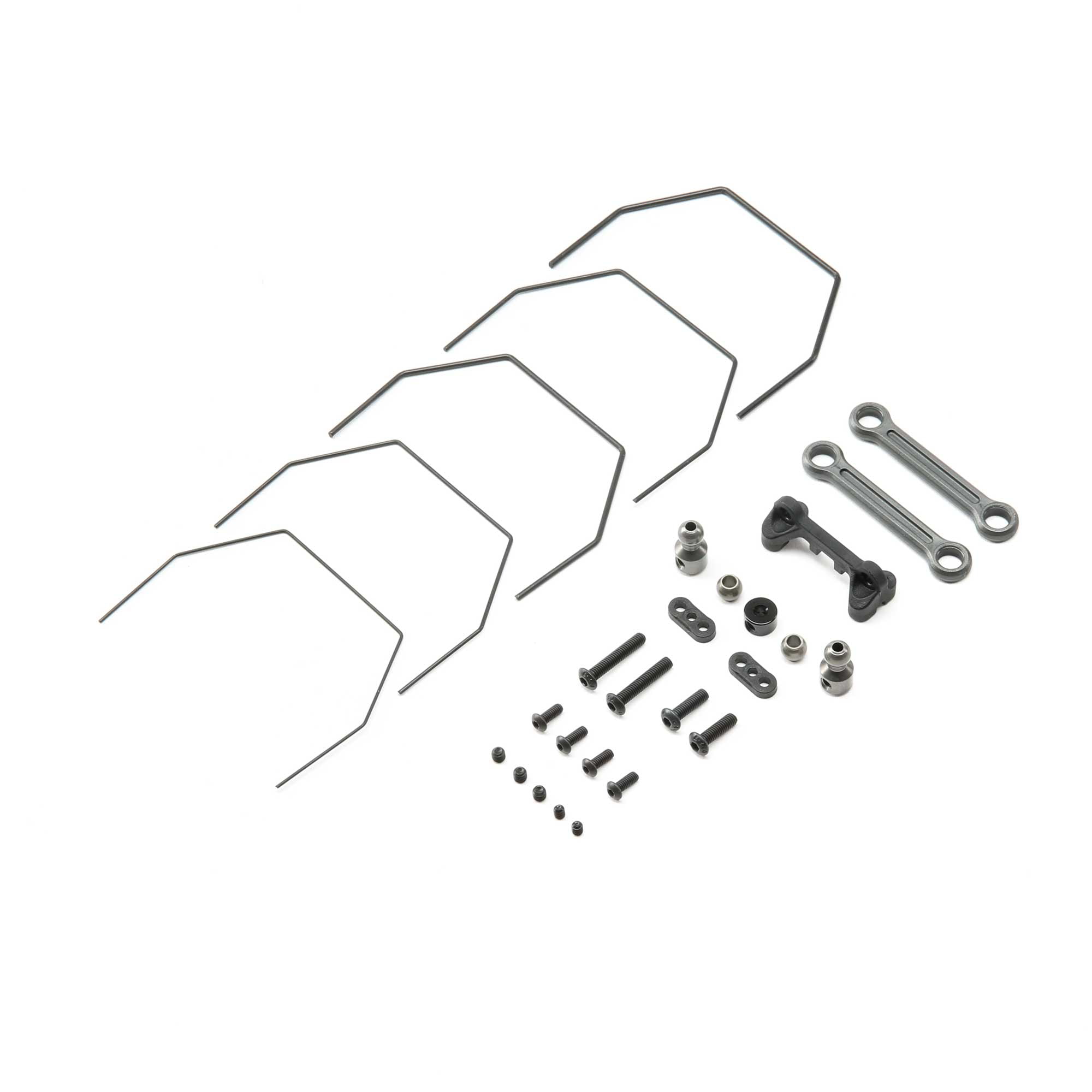 Losi 22 4.0 Rear Sway Bar Set Laydown - TLR334040