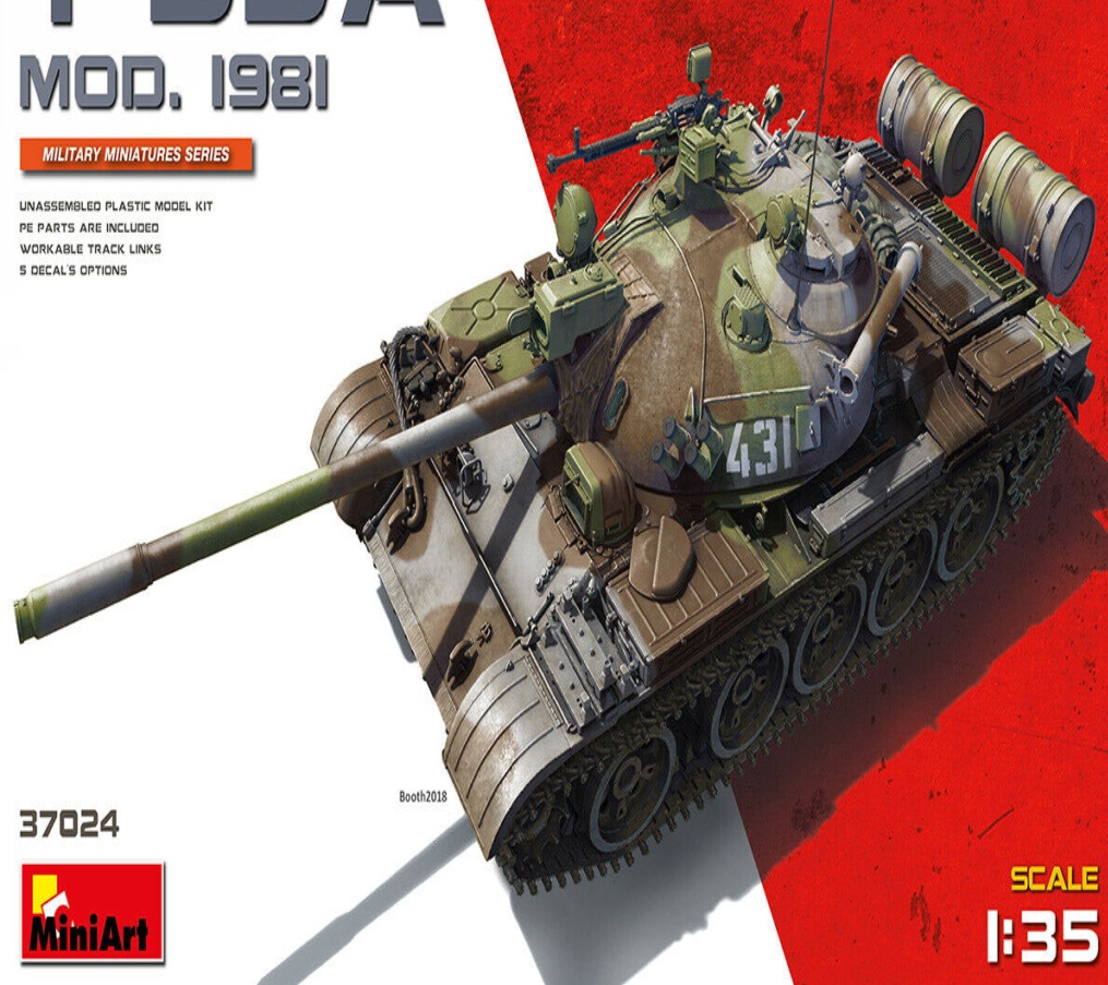 Miniart 37024 - 1:35 T-55A Mod.1981
