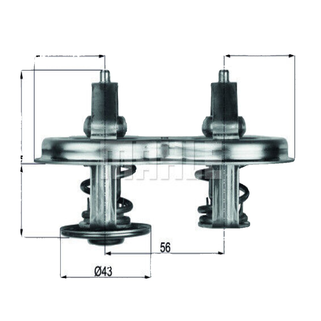 MAHLE TX 33D THERMOSTAT COOLANT