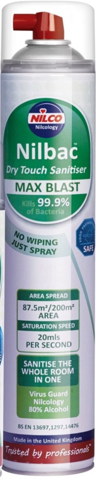 Nilco SVTN750CG Super Power Air Freshener 750ml Aerosol Citrus Fragrance