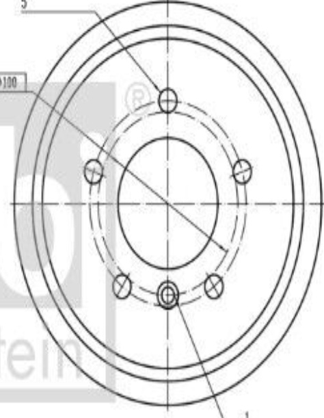 2 X FEBI BILSTEIN BRAKE DRUM REAR MERCEDES-BENZ A-CLASS