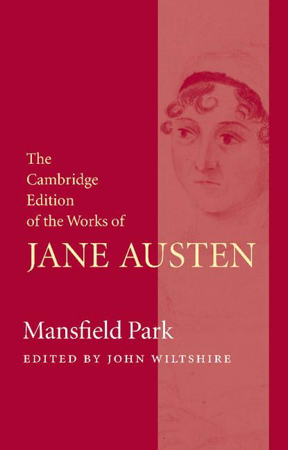 Mansfield Park Austen Wiltshire Paperback Cambridge University Press