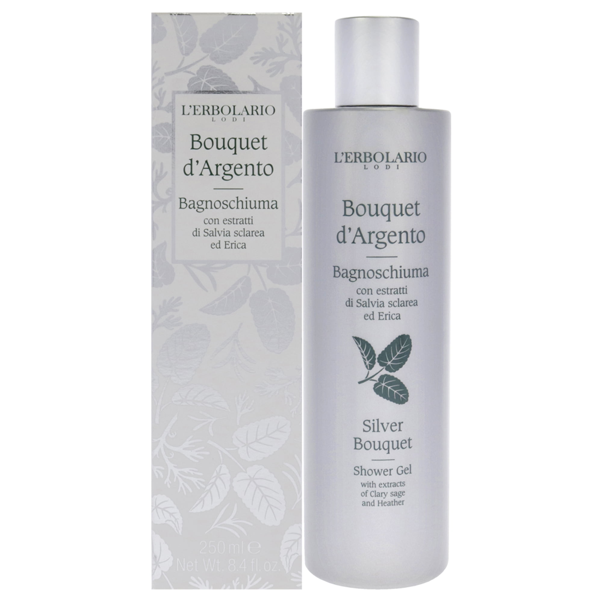 L'erbolario Argento Bouquet D' Bagnoschiuma 250 Ml