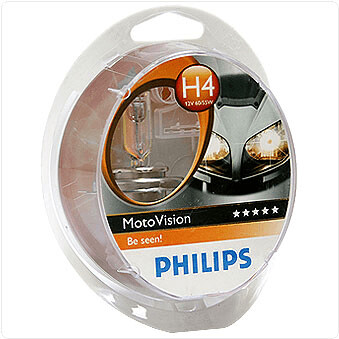 Lamp PHILIPS h4 Vision Moto 12v/60/55w-1 UD for Moto Spare Parts Accessories