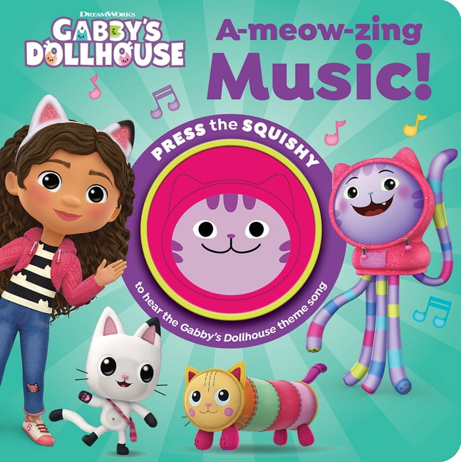 Squishy Gabbys Dollhouse A-Meow-zing Music 1 Button by P I Kids - HB - 2022 - Image 6