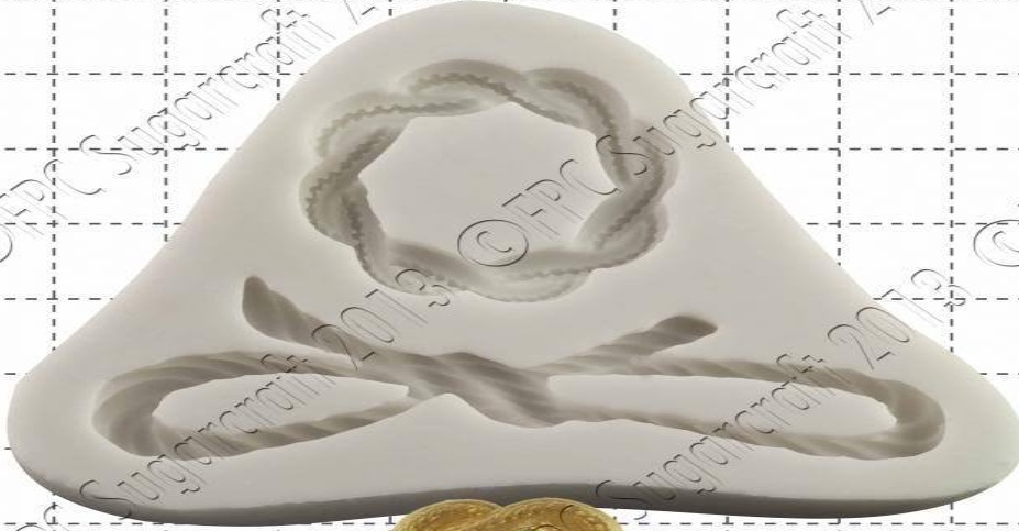 Silicone mould Buckle and Bow | Food Use FPC Sugarcraft FREE UK shipping!