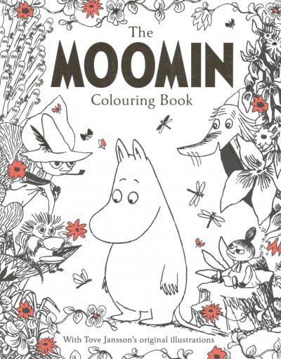 The Moomin Colouring Book