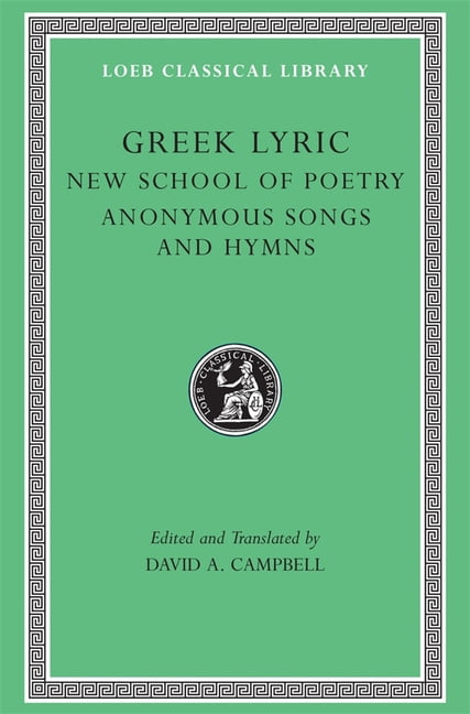 Greek Lyric, Volume V