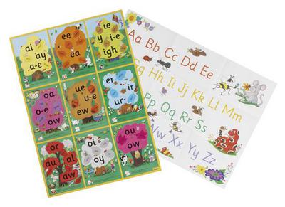 Jolly Phonics Alternative Spelling & Alphabet Posters by Joll... - 9781844140299
