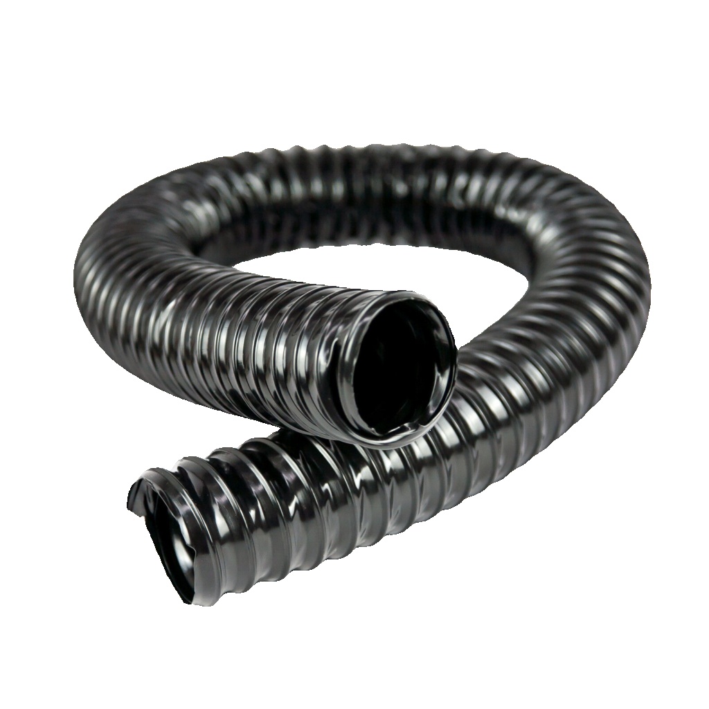 Ramair Black PVC Flexible Cold Air Feed Ducting 50mm ID x 750mm