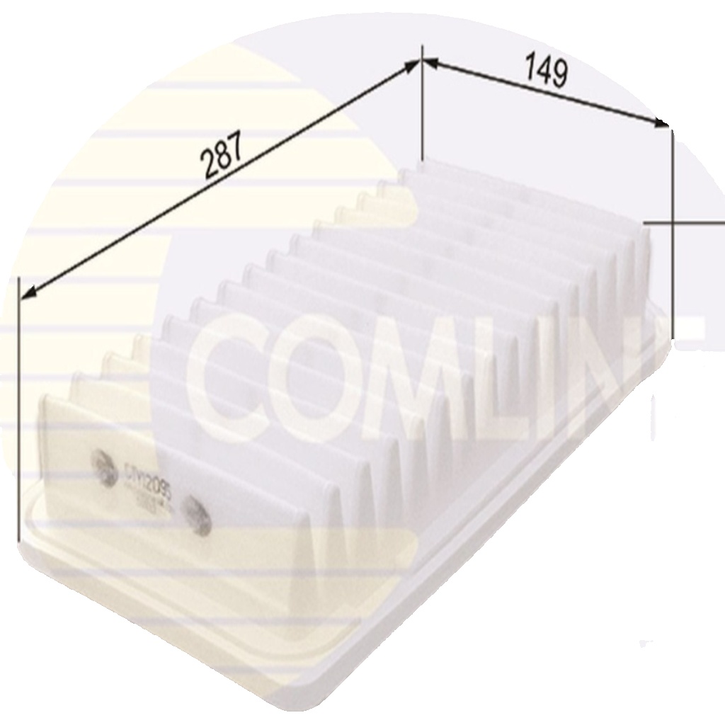 COMLINE CTY12095 Air Filter for SUBARU,TOYOTA