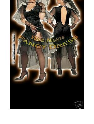 Ladies Spicy Widow Wild West Saloon Girl Costume