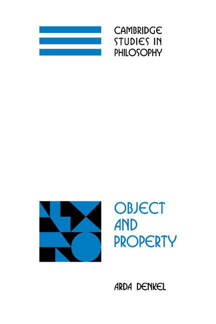 Object and Property - 9780521550109
