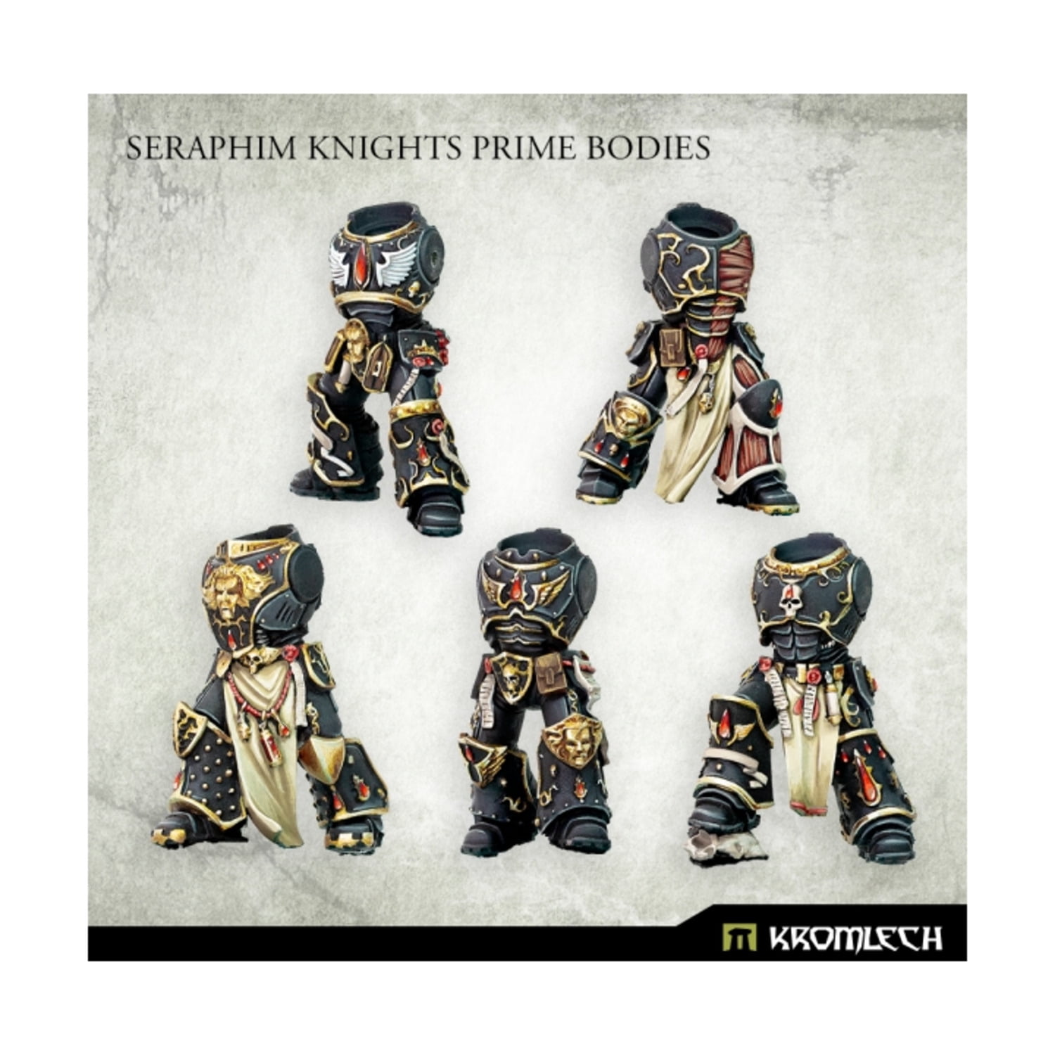 Kromlech Seraphim Knights Prime Bodies (5) KRCB285
