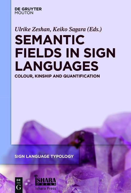 No Contributor - Semantic Fields in Sign Languages - New hardback or c - X555z