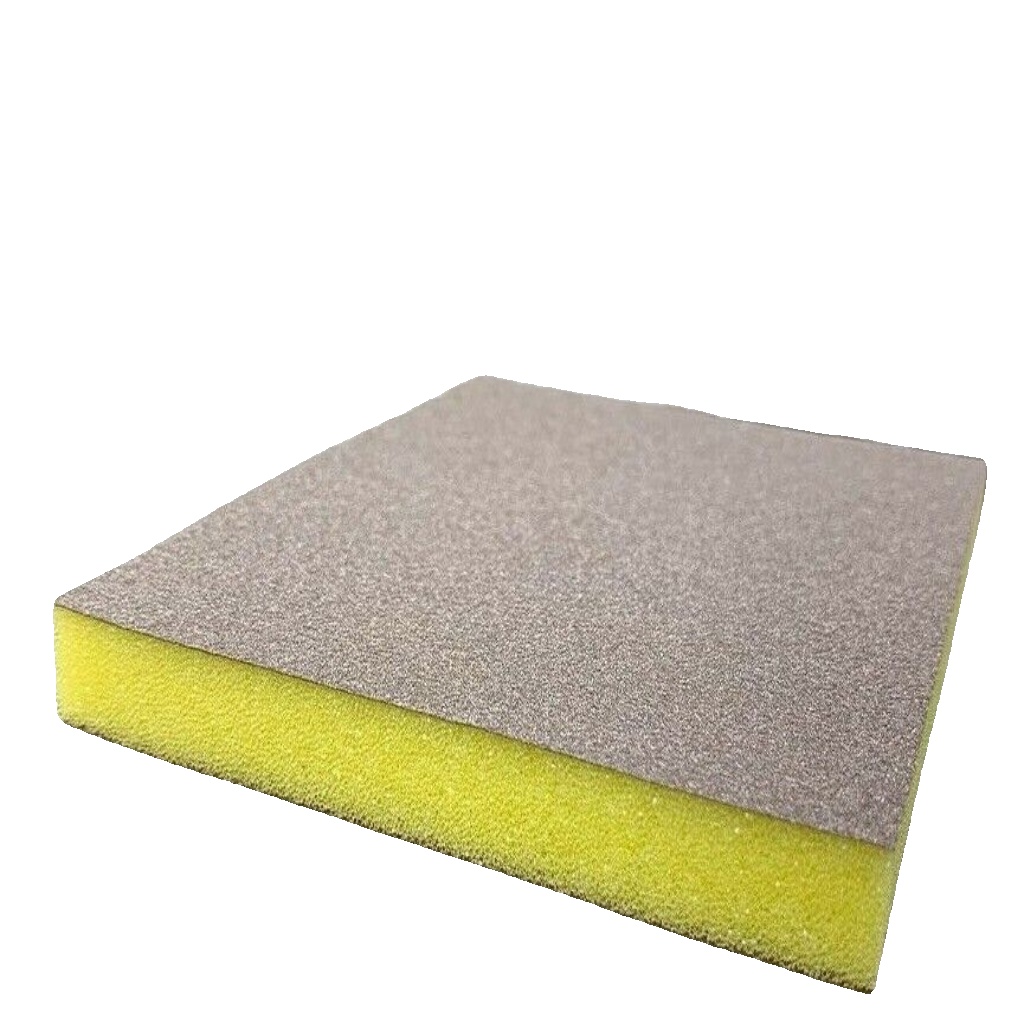 10 X INDASA RHYNOSPONGE DOUBLE SIDED SPONGE AUTO FINE YELLOW