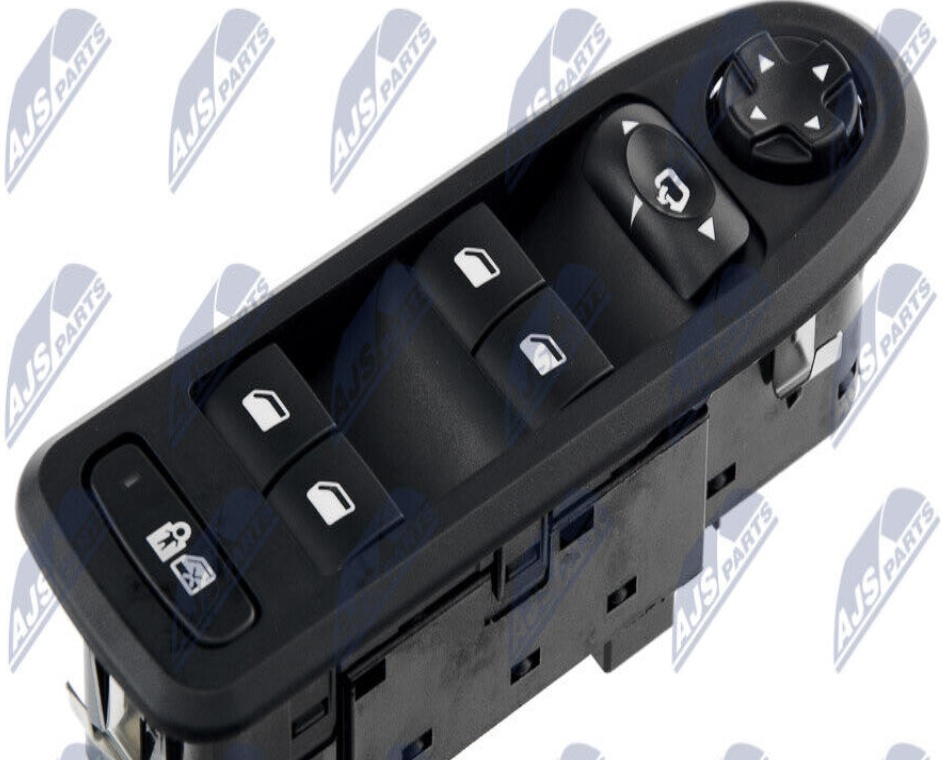NTY EWS-PE-018 Switch, window regulator for CITROËN,PEUGEOT