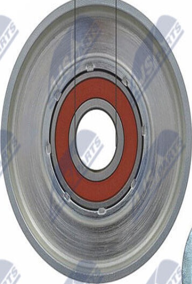 N.T.Y. RRK-MS-000.NTY Deflection/Guide Pulley, V-ribbed belt for MITSUBISHI