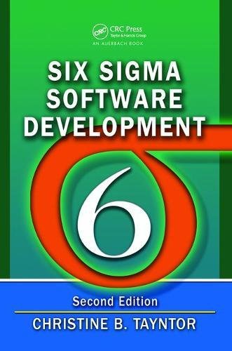 Six Sigma Software Development by Christine B. Tayntor - 9781138468481