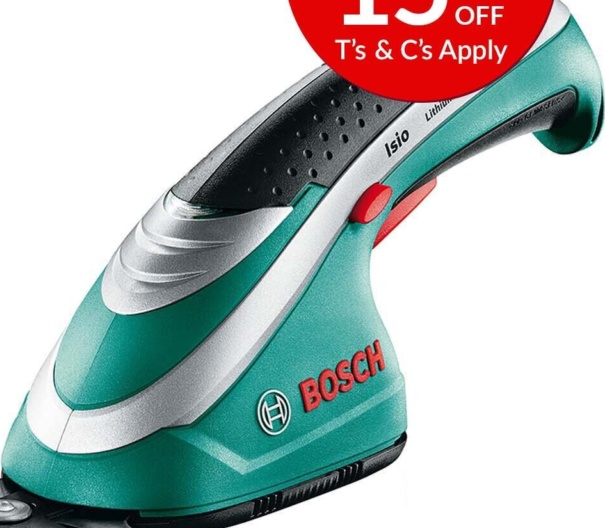 Bosch Cordless Grass & Shrub Shear - 3.6V - Green