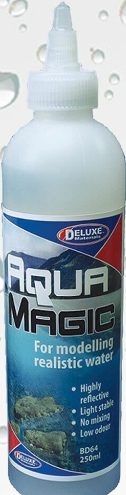 AQUA MAGIC 250ml resin For modelling realistic water BD64 DELUXE MATERIALS