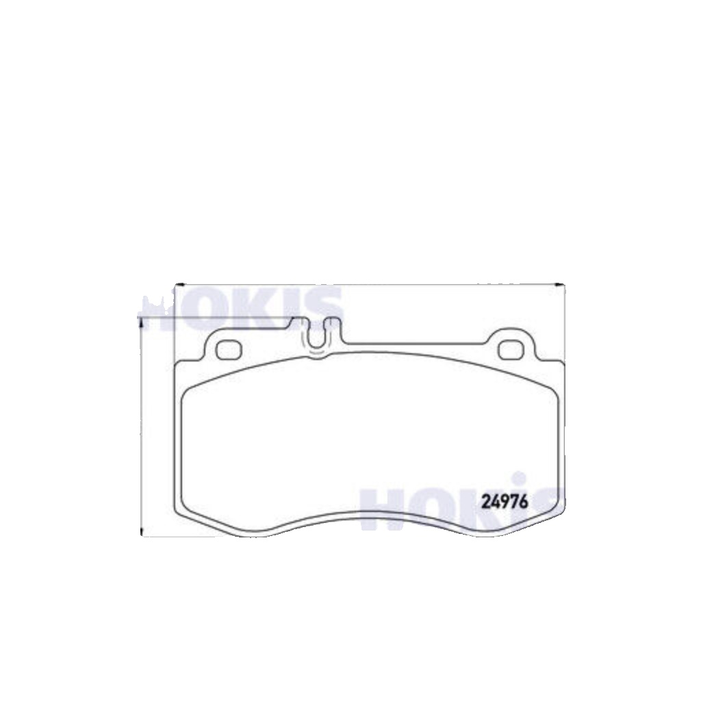 BREMBO P 50 087 Brake Pads Set Front for Mercedes E CLS - Image 10