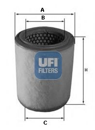 27.890.00 UFI FILTRO ARIA PER FIAT PANDA 1.3D-1.3MJET -92