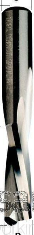 CMT 192 Downcut Spiral Bit TC D-4 l-12 L-50 S-4 Price is Inc VAT@20%