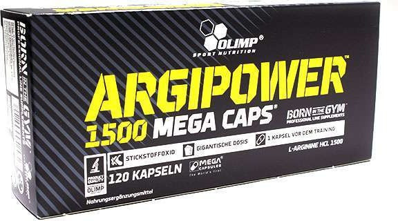 OLIMP ARGI POWER 1500 arginine nitric oxide 120 mega caps