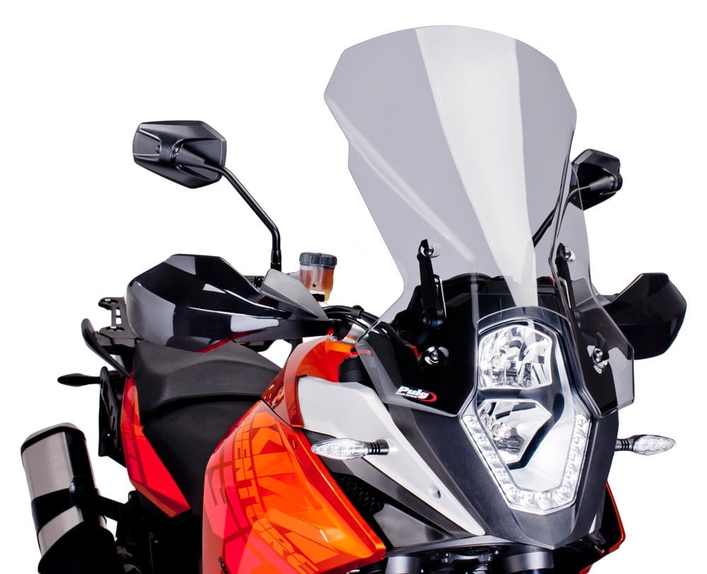 Puig Light Smoke Touring Screen KTM 1090 Adventure R 2017-2023 - Image 2