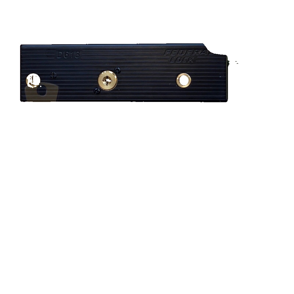 Enfield Federal Security D613 Garage Door Locks Bolts 1 Pair Keyed Alike B-Grade