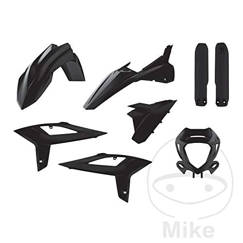 Polisport Plastic Kit Beta RR 2T/4T Black For Motorcycle Parts Accessories