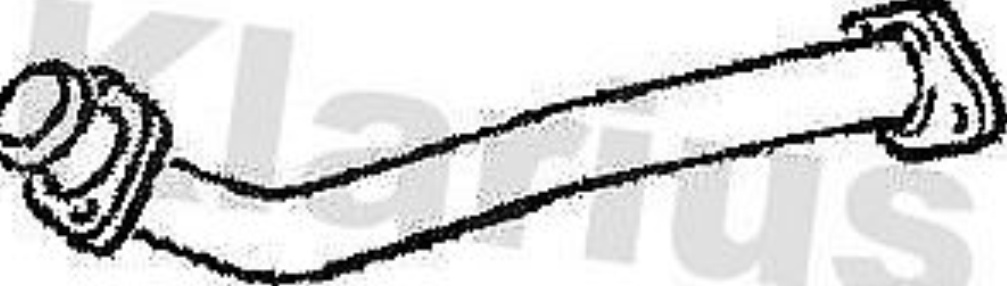 Klarius front pipe fits Mitsubishi shogun 2.5 87-96 CL89P